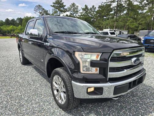 Black 2015 Ford F-150 Lariat