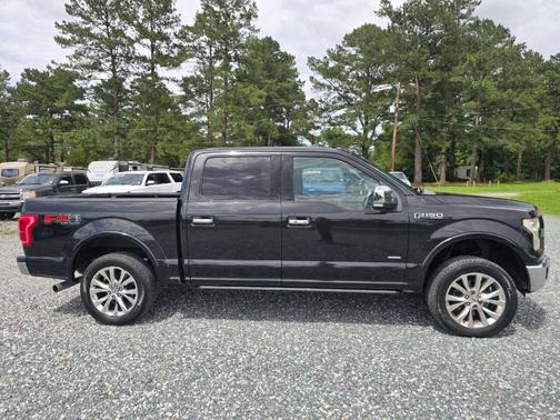 Black 2015 Ford F-150 Lariat