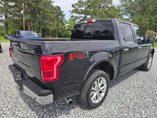 Black 2015 Ford F-150 Lariat