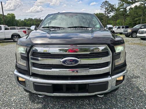 Black 2015 Ford F-150 Lariat
