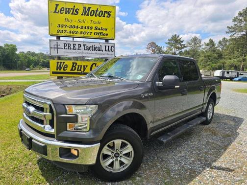 Gray 2016 Ford F-150 XLT