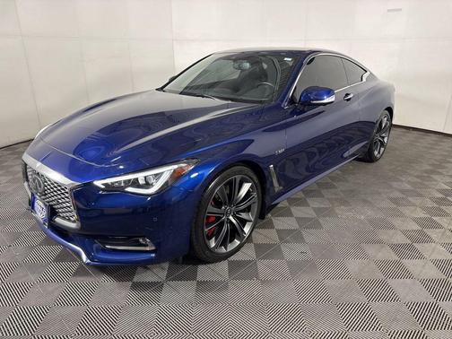 Iridium Blue 2018 INFINITI Q60 3.0t Red Sport 400