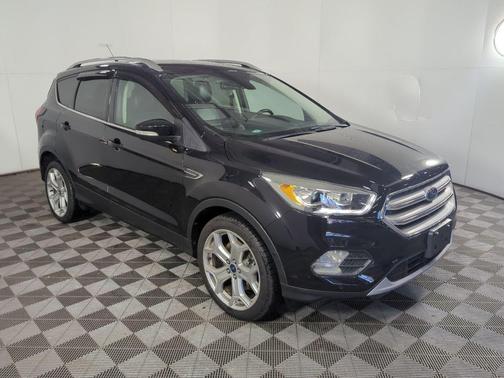 Black Metallic 2019 Ford Escape Titanium