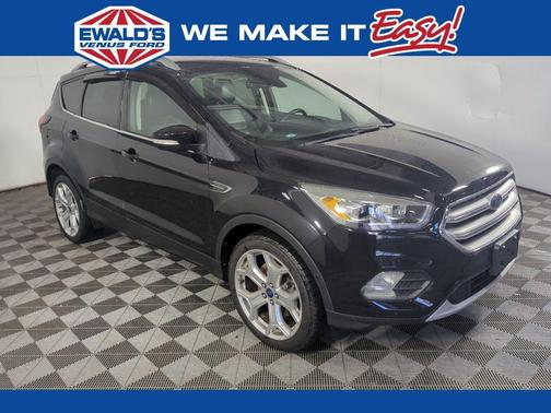 Black Metallic 2019 Ford Escape Titanium