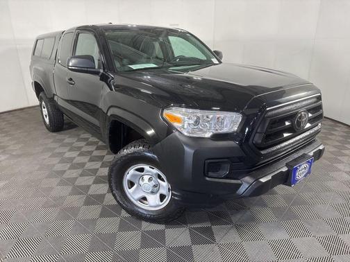 Midnight Black Metallic 2022 Toyota Tacoma SR