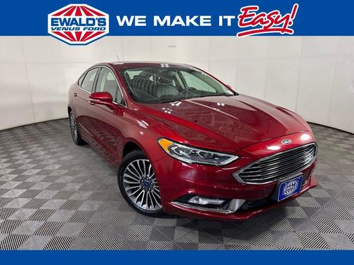 Ruby Red Metallic 2017 Ford Fusion SE