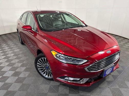 Ruby Red Metallic 2017 Ford Fusion SE