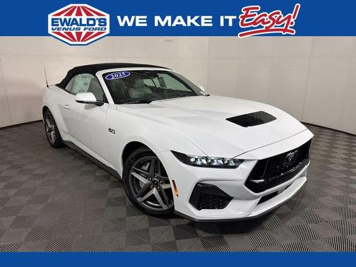 Oxford White 2025 Ford Mustang GT Premium