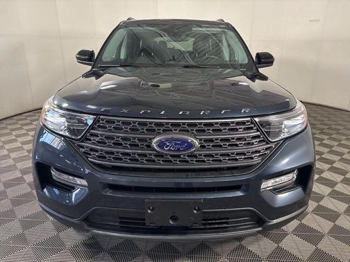 Stone Blue Metallic 2023 Ford Explorer XLT