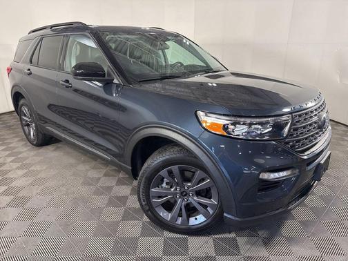 Stone Blue Metallic 2023 Ford Explorer XLT