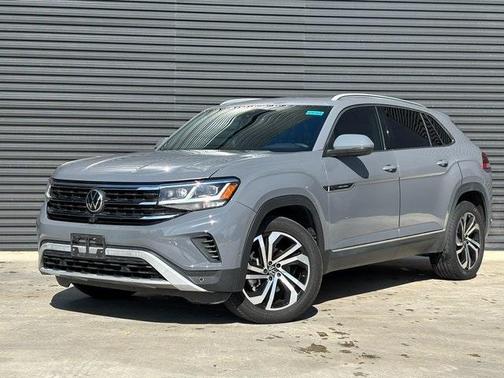 Pure Gray 2021 Volkswagen Atlas Cross Sport 3.6L V6 SEL Premium SUV