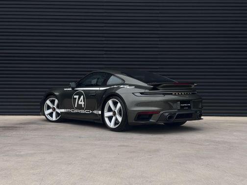 Aventurine Green Metallic 2025 Porsche 911 Turbo S