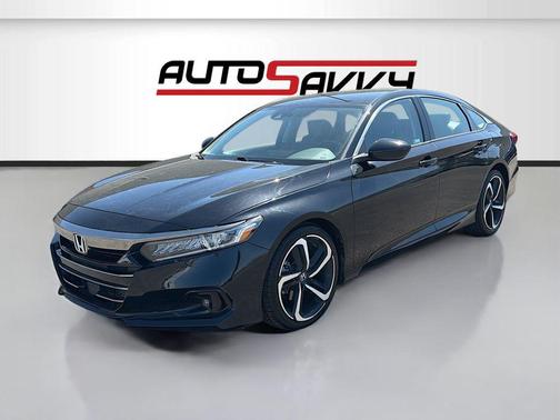 Crystal Black Pearl 2022 Honda Accord Sport SE 1.5T