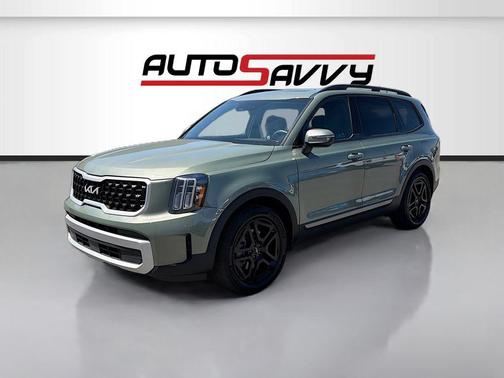 Jungle Green 2023 Kia Telluride EX X-Line