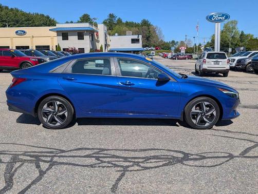Intense Blue 2023 Hyundai ELANTRA SEL