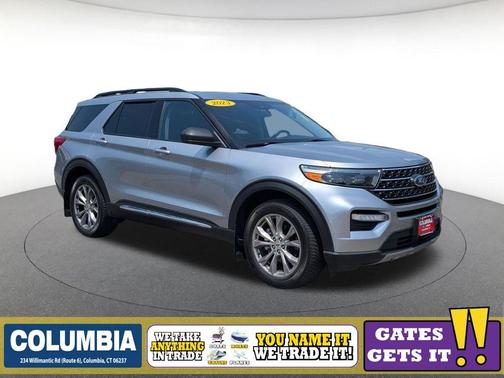 Silver Metallic 2023 Ford Explorer XLT