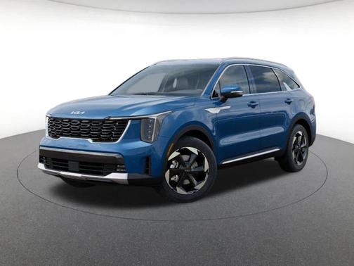 Mineral Blue 2026 Kia Sorento Hybrid EX