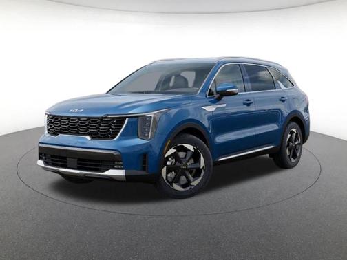 Mineral Blue 2026 Kia Sorento Hybrid EX