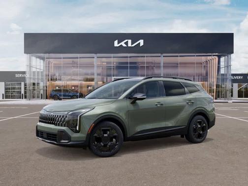 Jungle Green 2026 Kia Sportage Plug-In Hybrid X-Line