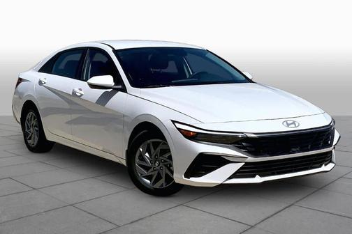 White 2025 Hyundai ELANTRA HEV Blue