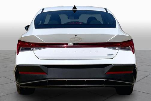 White 2025 Hyundai ELANTRA HEV Blue