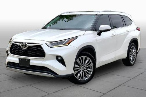Blizzard Pearl 2021 Toyota Highlander Platinum