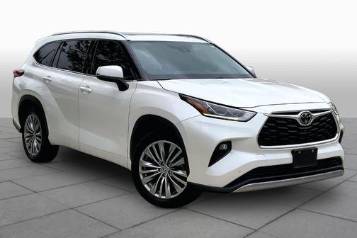 Blizzard Pearl 2021 Toyota Highlander Platinum