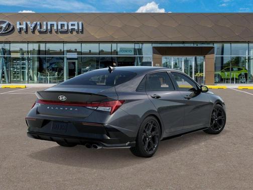 Gray 2026 Hyundai ELANTRA N Line