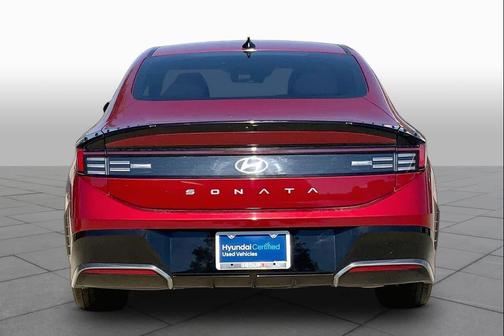 Ultimate red 2025 Hyundai SONATA SEL