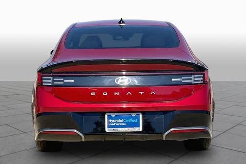 Red 2025 Hyundai SONATA SEL