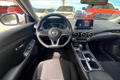 Cloud White 2025 Nissan Sentra SV