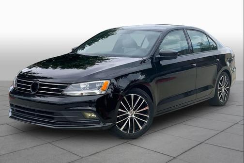 Black Uni 2016 Volkswagen Jetta 1.8T Sport