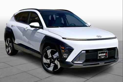 Atlas White 2026 Hyundai KONA Limited