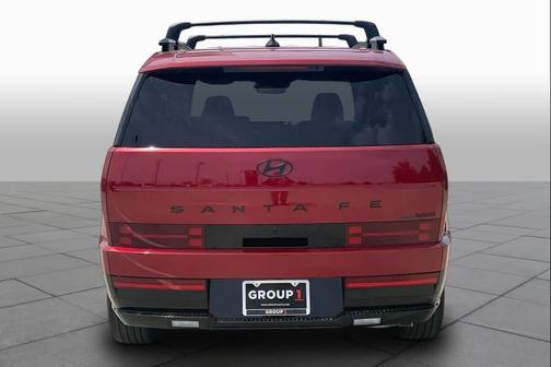 Ultimate Red 2026 Hyundai SANTA FE HEV Calligraphy
