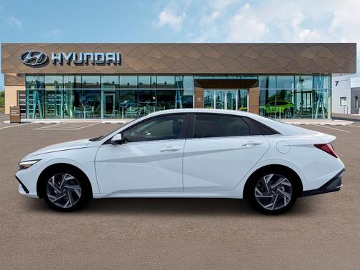 White 2026 Hyundai ELANTRA HEV Limited