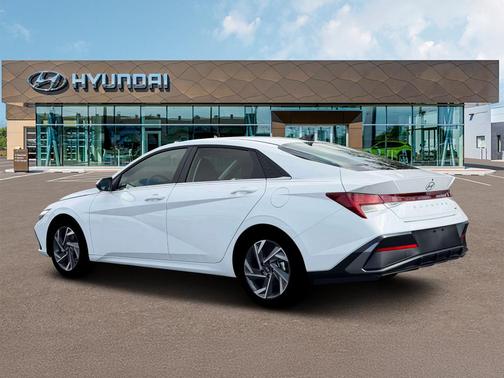 White 2026 Hyundai ELANTRA HEV Limited