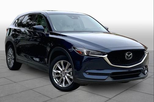 Deep Crystal Blue Mica 2021 Mazda CX-5 Grand Touring