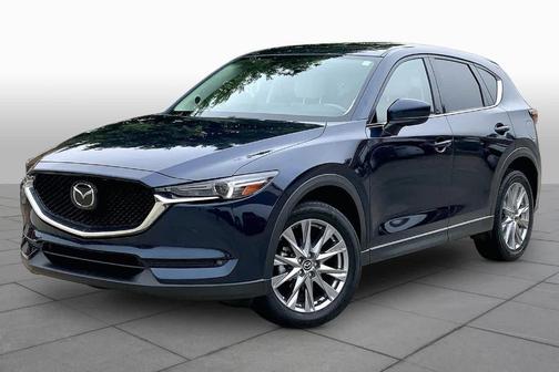 Deep Crystal Blue Mica 2021 Mazda CX-5 Grand Touring