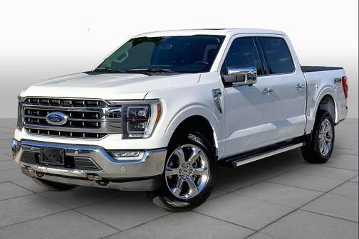 STAR WHITE METALLIC TRICOAT 2023 Ford F-150 Lariat