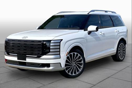 Creamy White Pearl 2026 Hyundai Palisade Hybrid Calligraphy