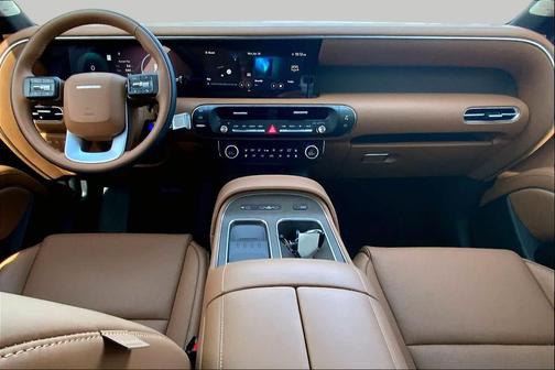 Creamy White Pearl 2026 Hyundai Palisade Hybrid Calligraphy