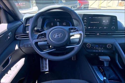 Intense Blue 2025 Hyundai ELANTRA Sport