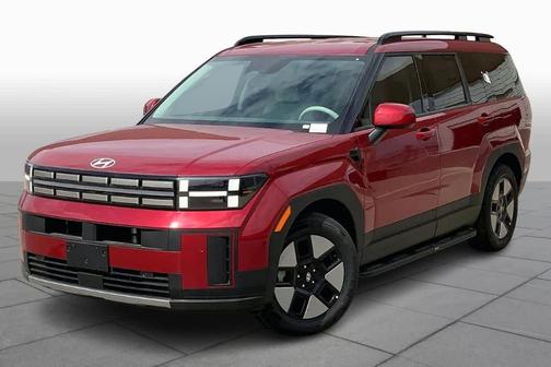 Red 2026 Hyundai SANTA FE HEV SEL