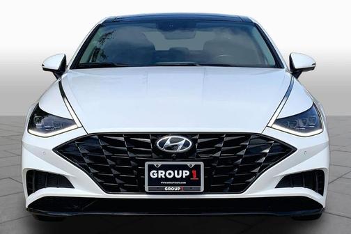 Quartz White 2022 Hyundai SONATA Limited
