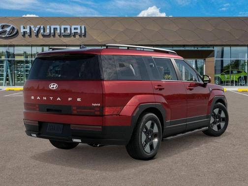 Red 2026 Hyundai SANTA FE HEV SEL