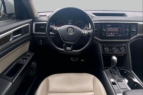 Pure White 2018 Volkswagen Atlas 3.6L SEL