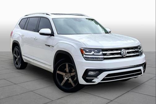 Pure White 2018 Volkswagen Atlas 3.6L SEL