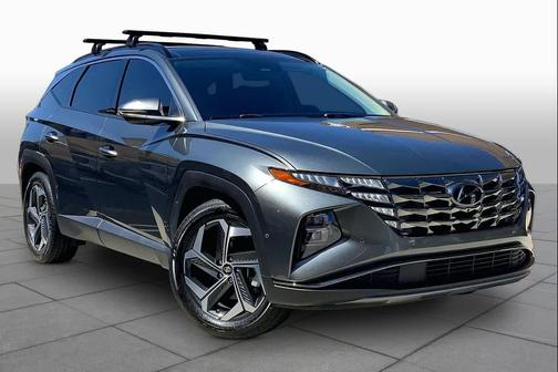 Amazon Gray 2022 Hyundai TUCSON Limited