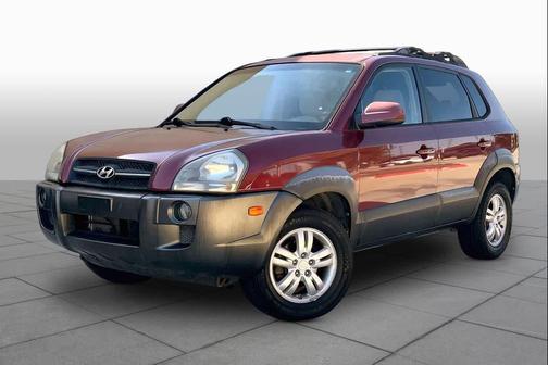 Mesa Red 2007 Hyundai TUCSON SE