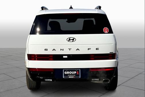 Serenity White 2026 Hyundai SANTA FE Calligraphy